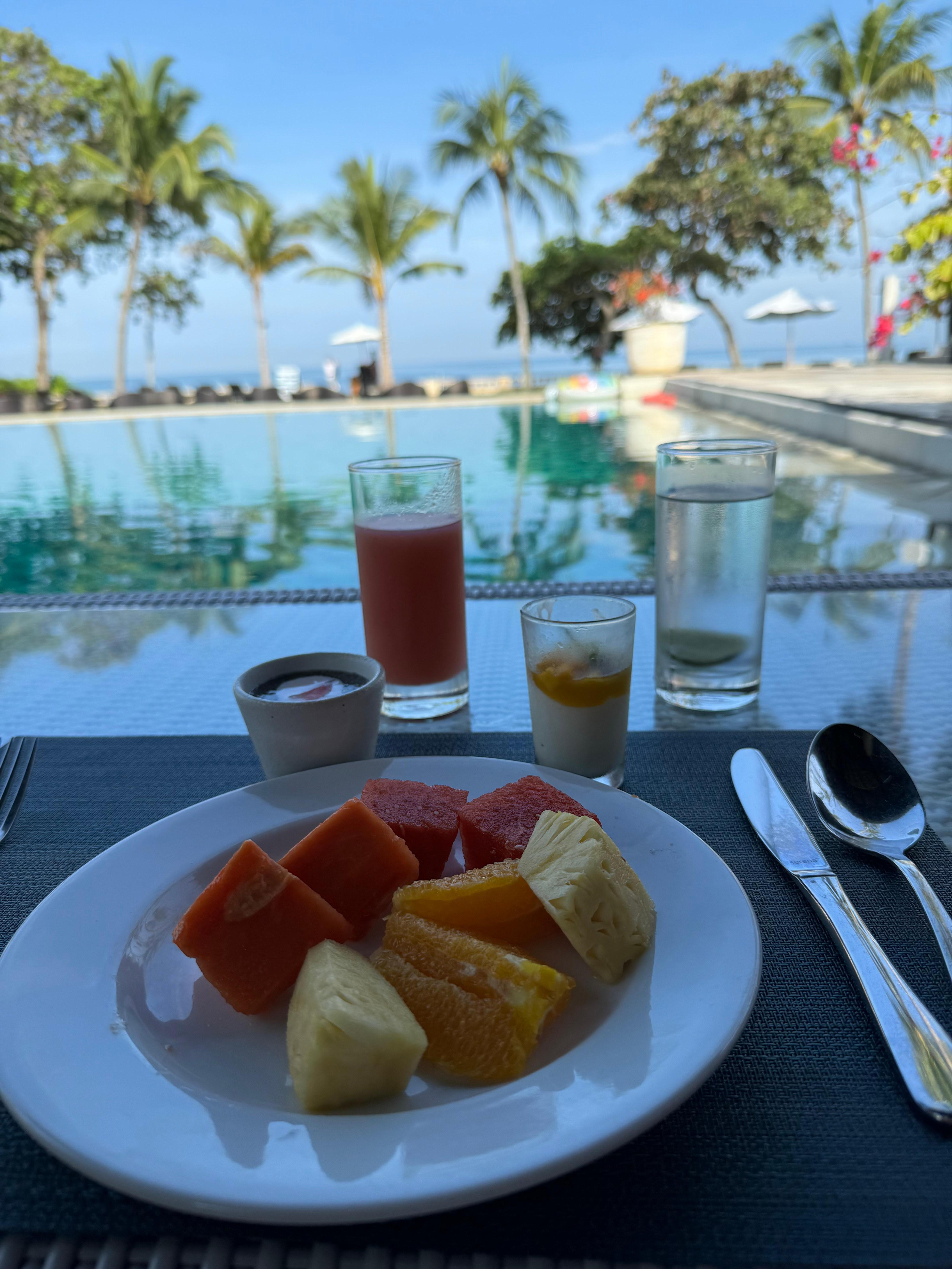 What a view for breakfast 