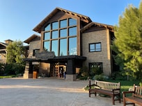Front of hotel entrance