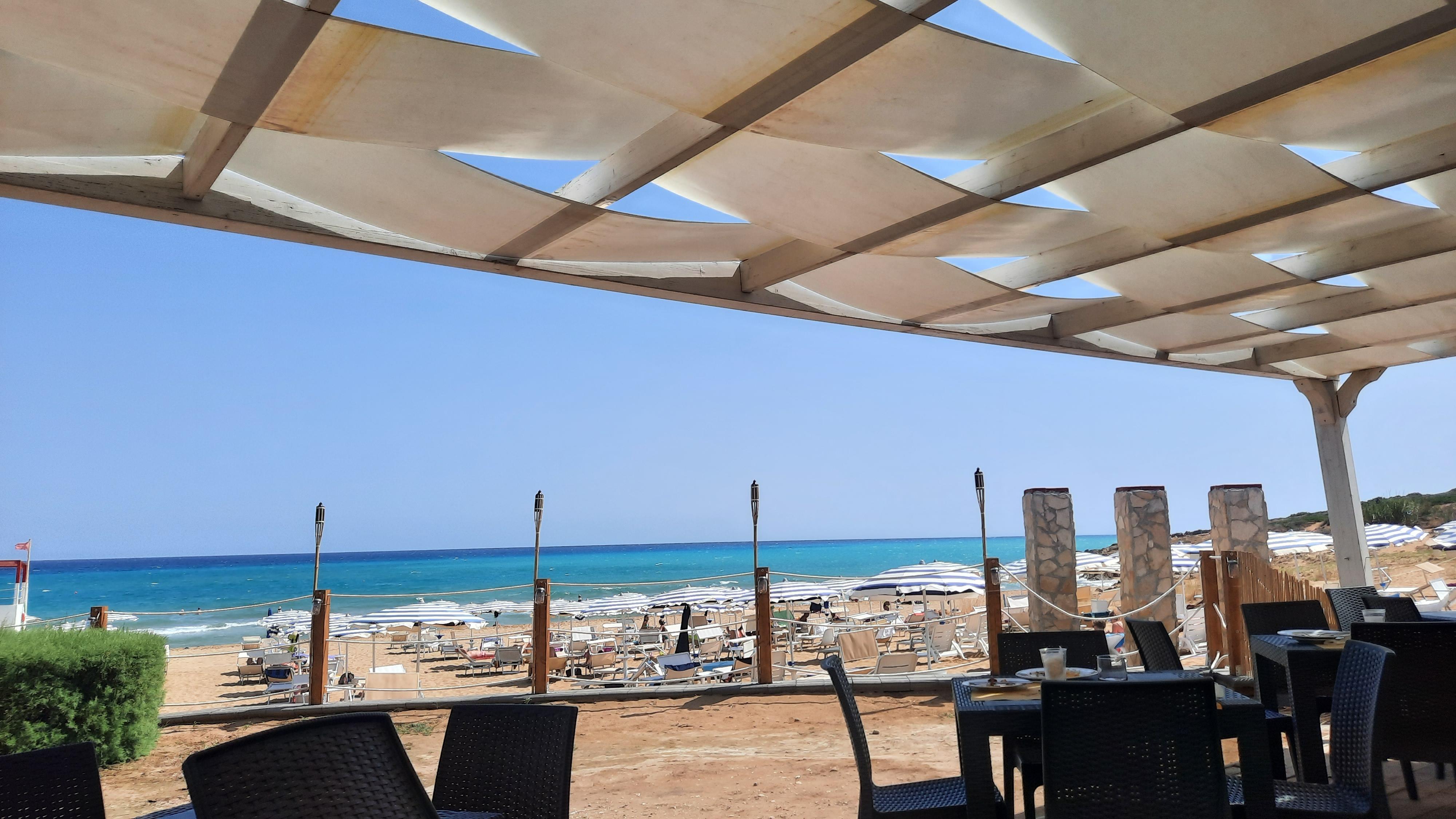 Zona Grill sulla spiaggia