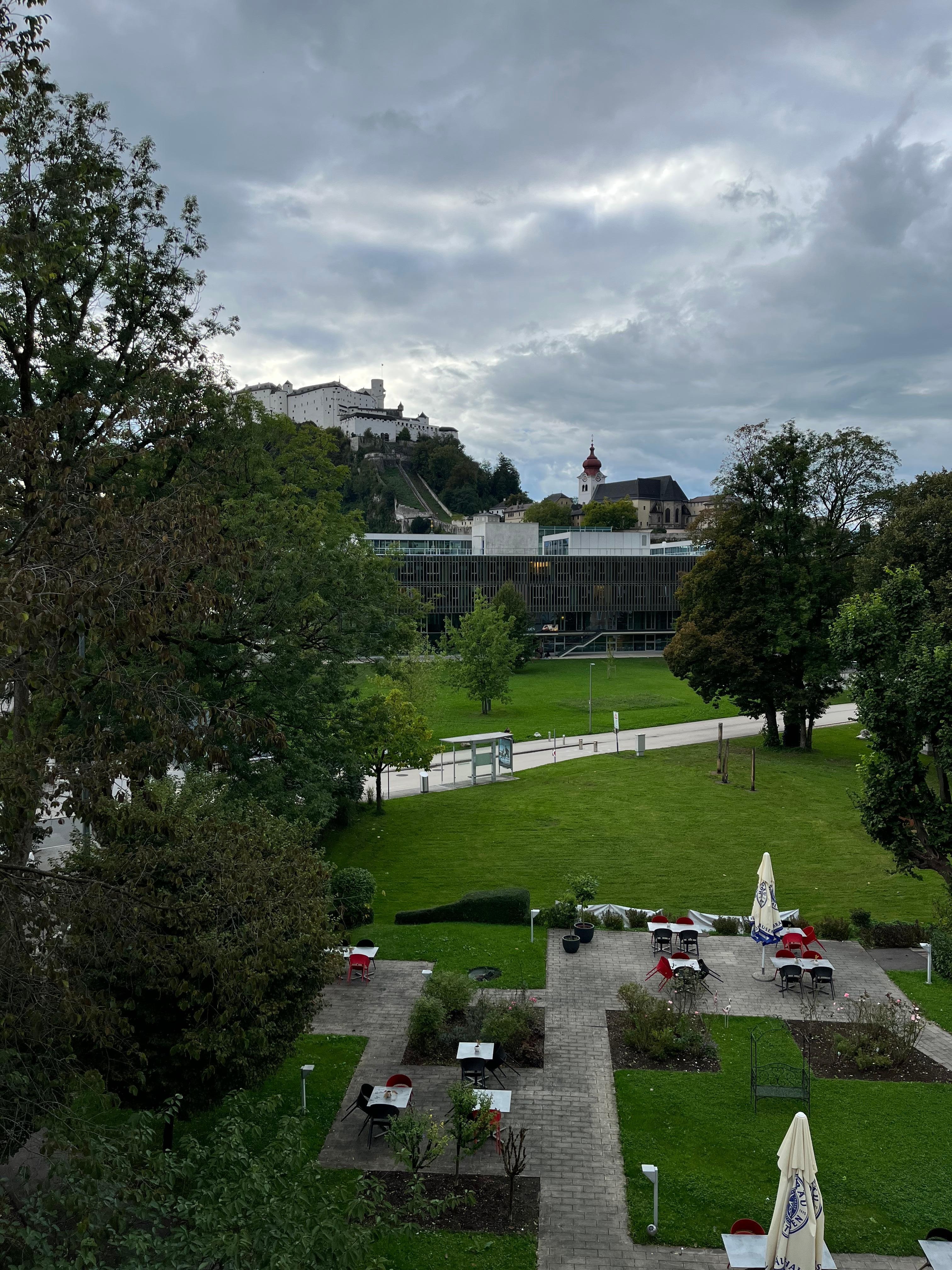 View from our room. 