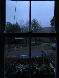 From the room