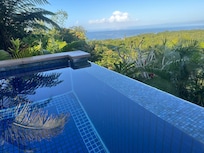Stunning view with private pool.