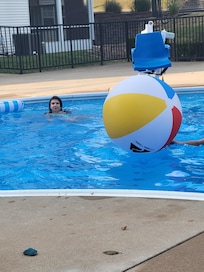 Pool is clean