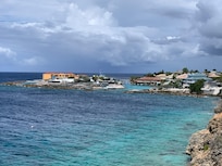 Fotootje vanaf de wandel-route naar Jan Thiel..