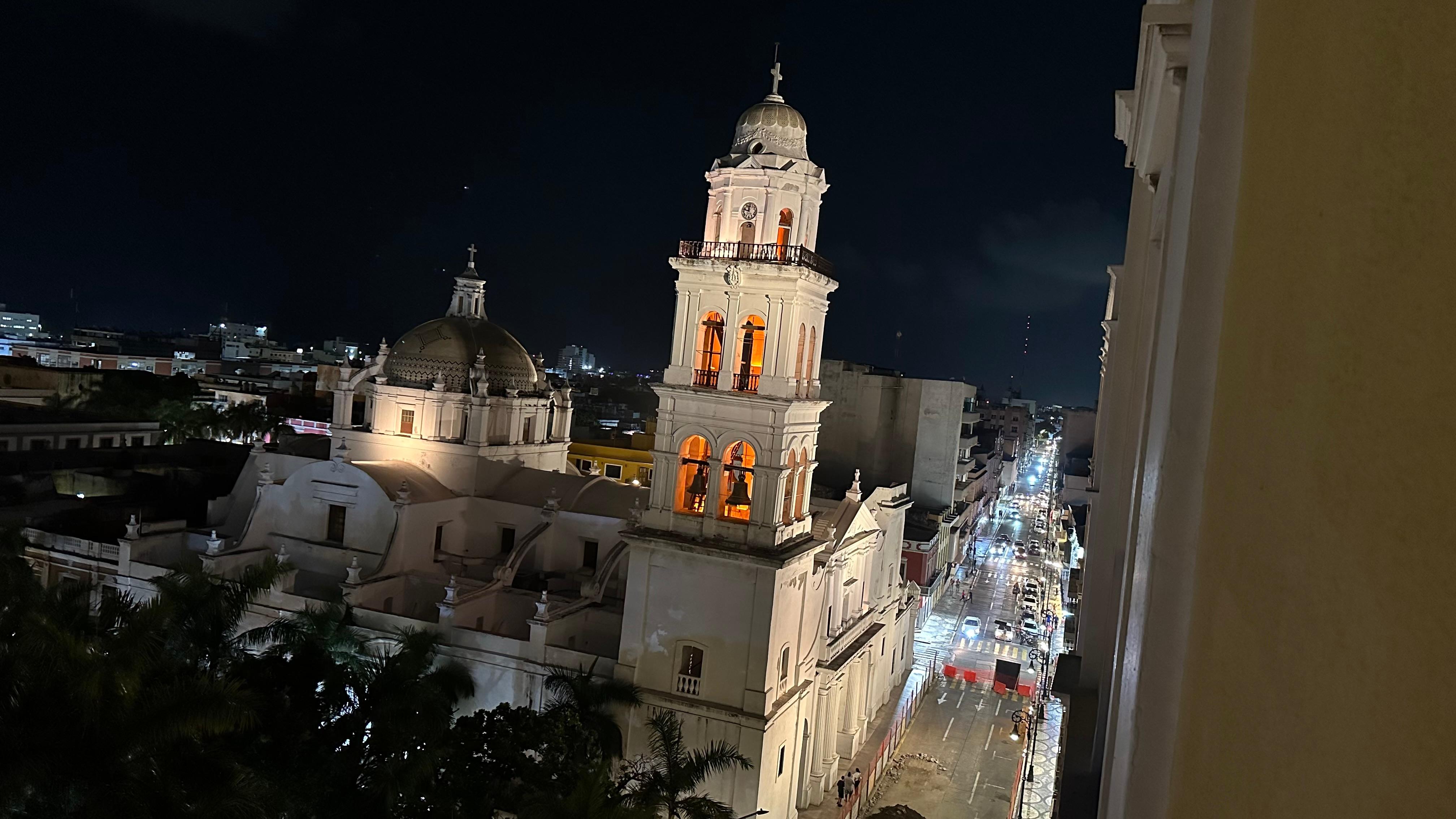 Night view from 5th floor