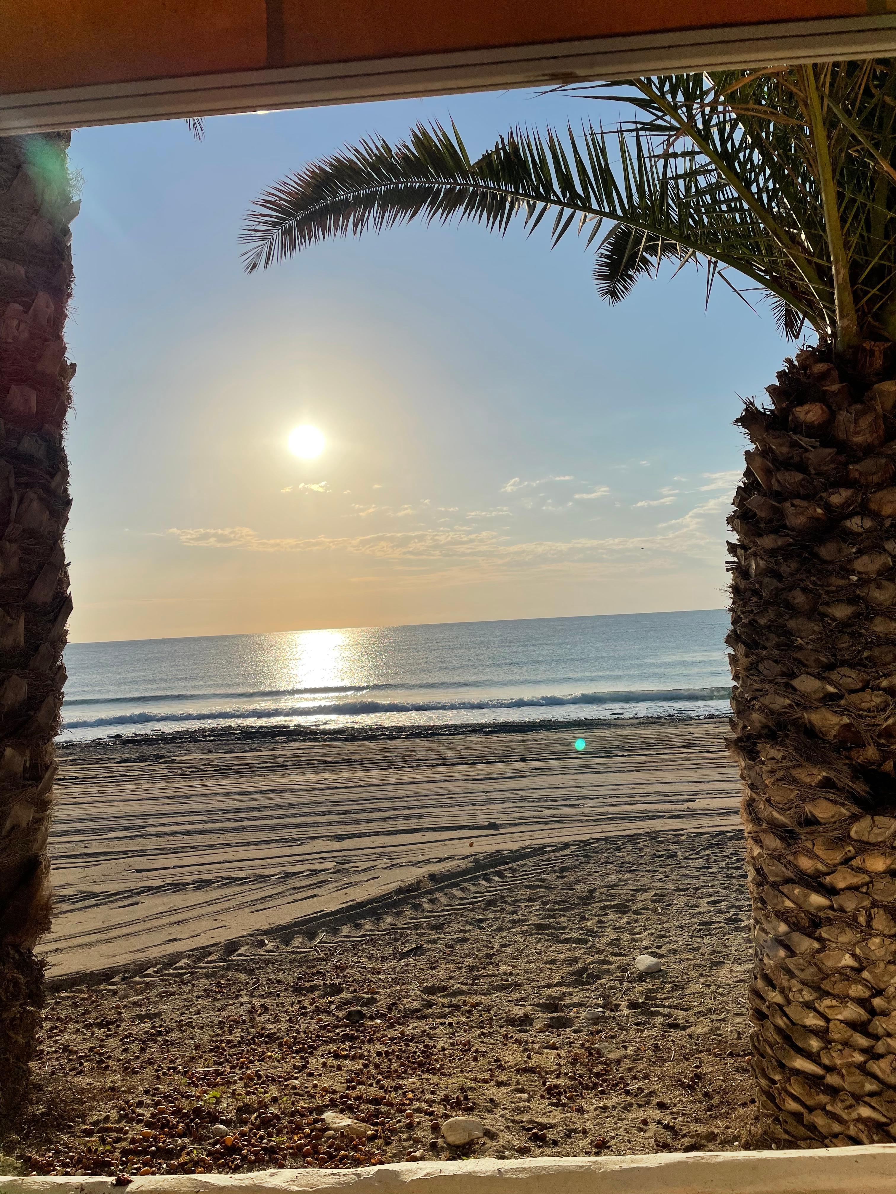 Breakfast on the beach