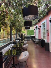 Outside patio