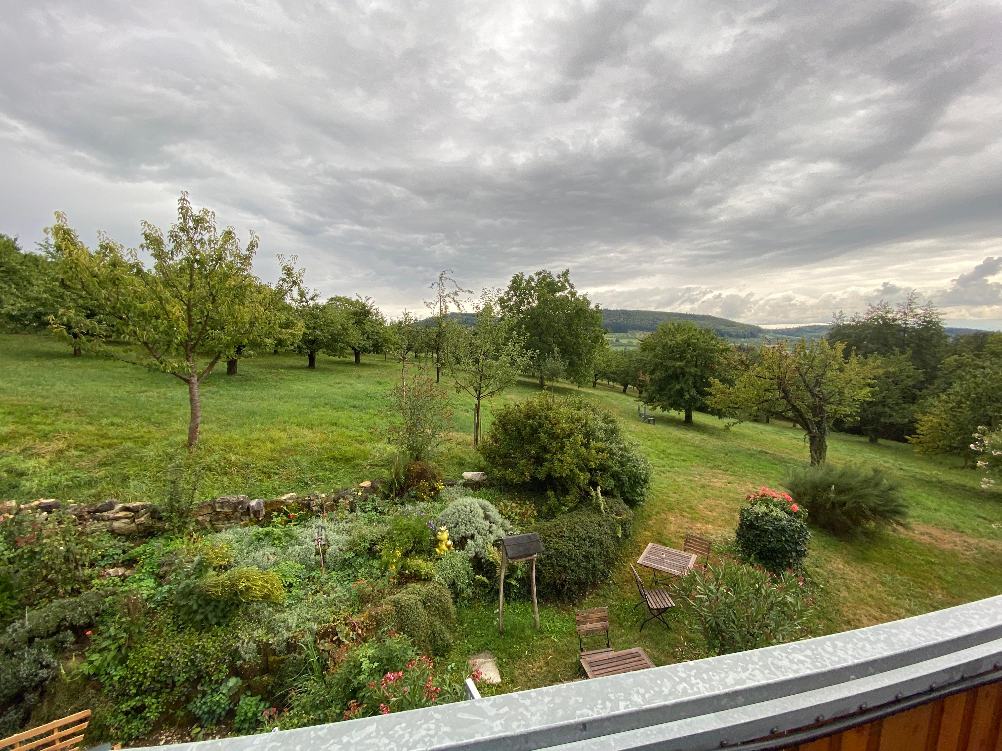 Blick von der Terrasse