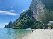 Plage en face de l’hôtel