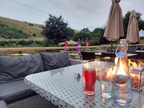 Restaurant patio