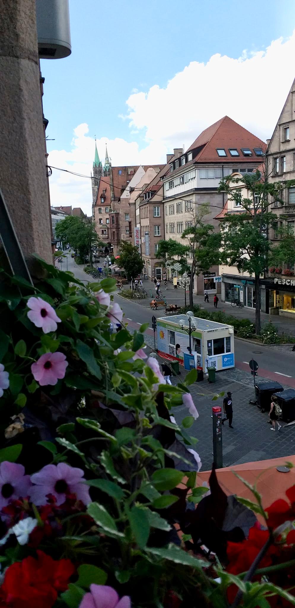 Direkt an der Fußgängerzone