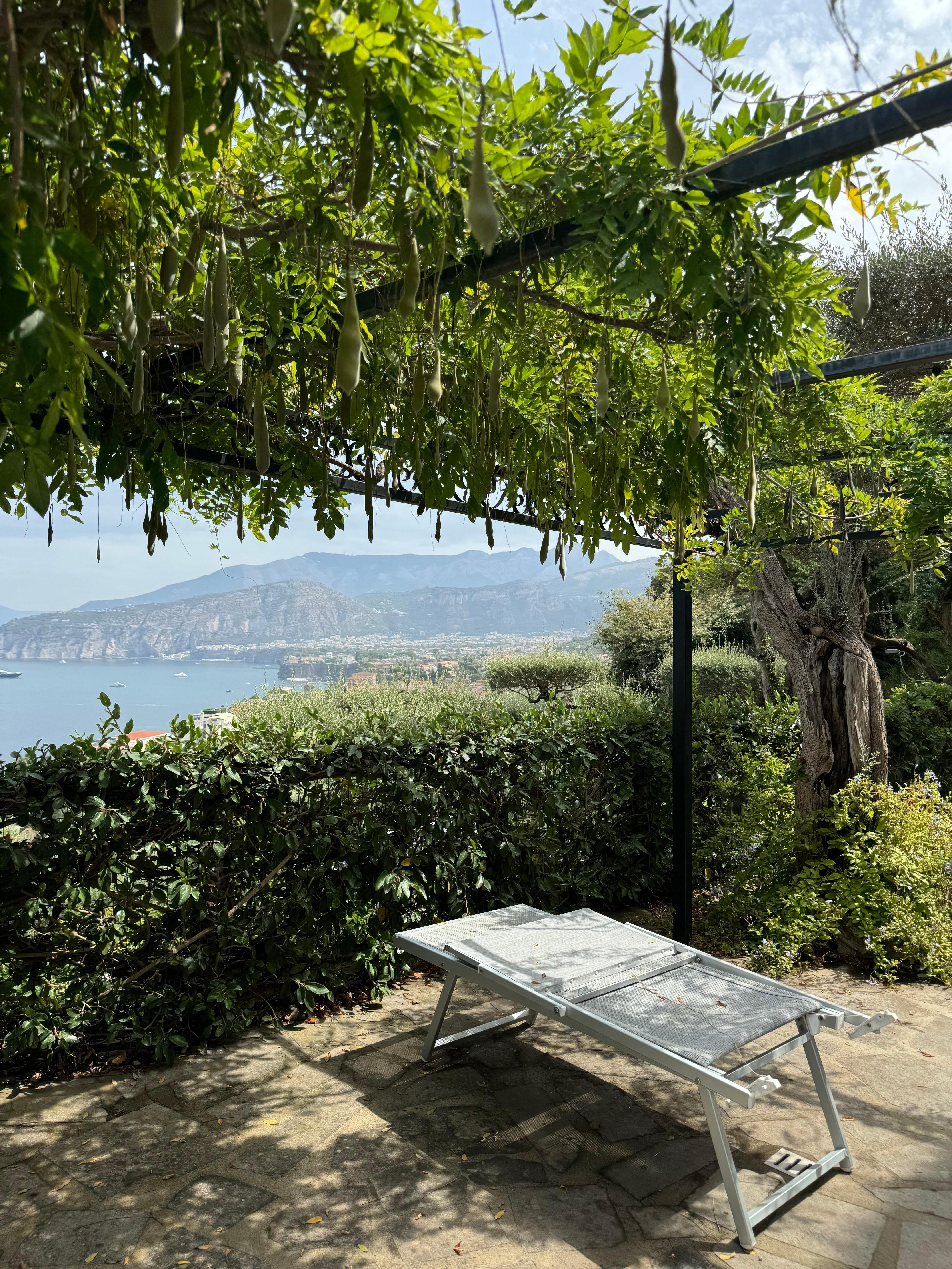 View from
The top pool