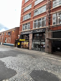 Cocoon entrance from the street