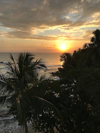 Sunset from balcony