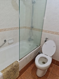 Moldy and dirty bathroom
