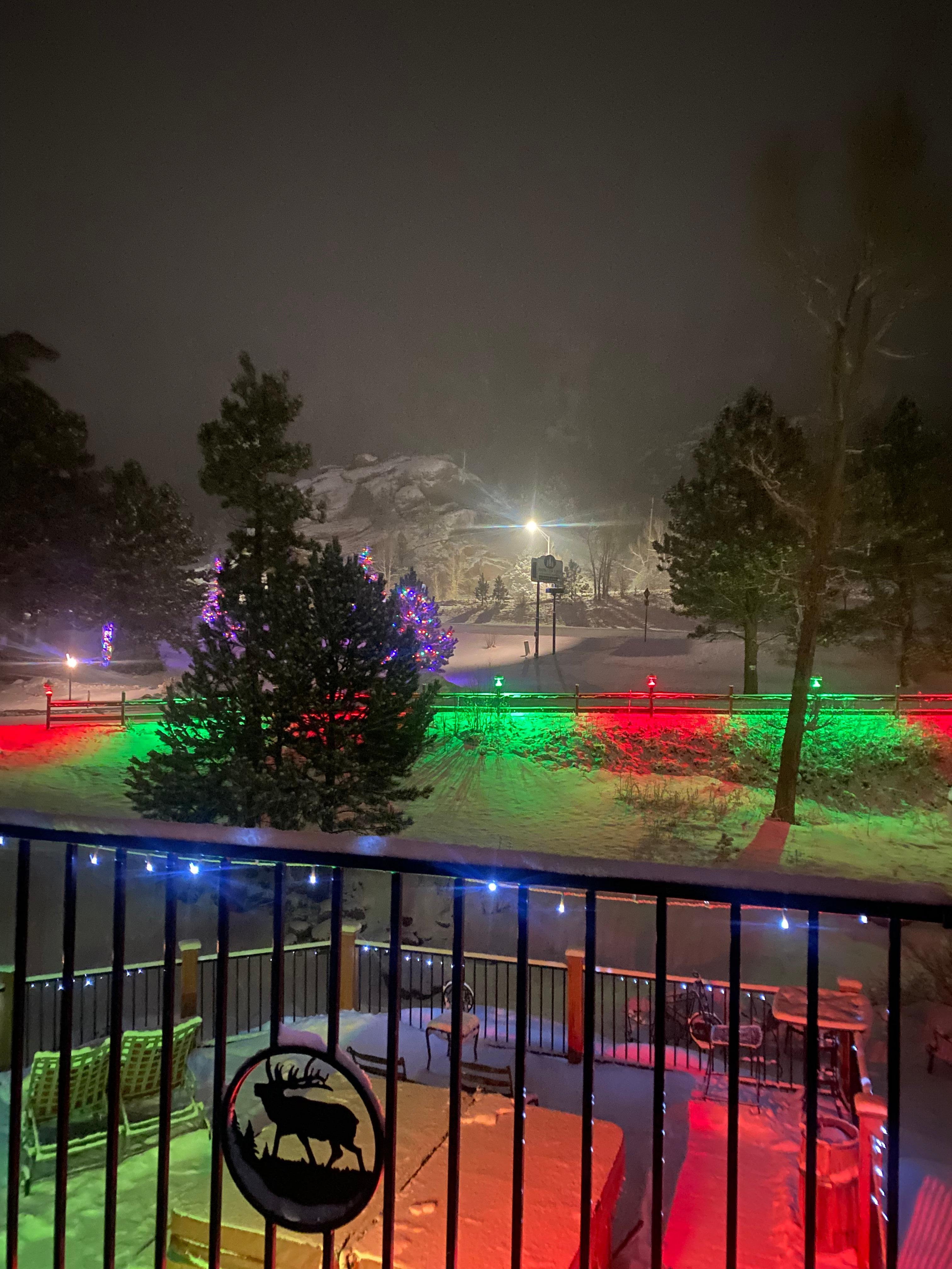 Beautiful crispy night 
