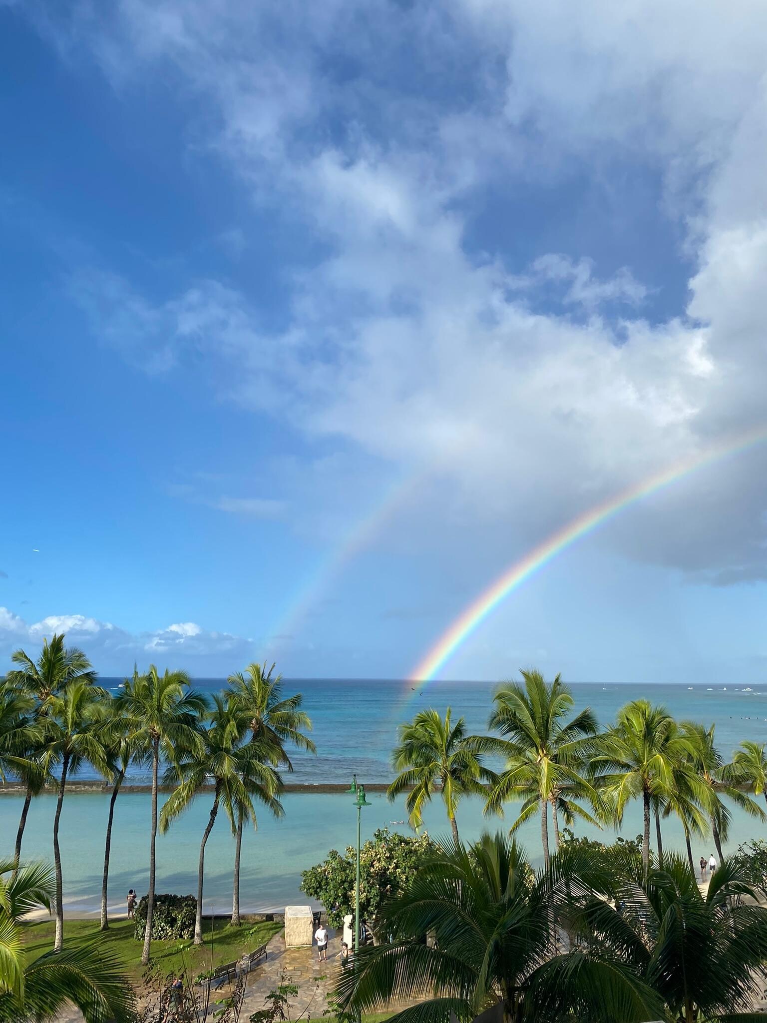 Double rainbow!