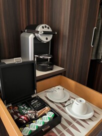 Coffee and tea in our room