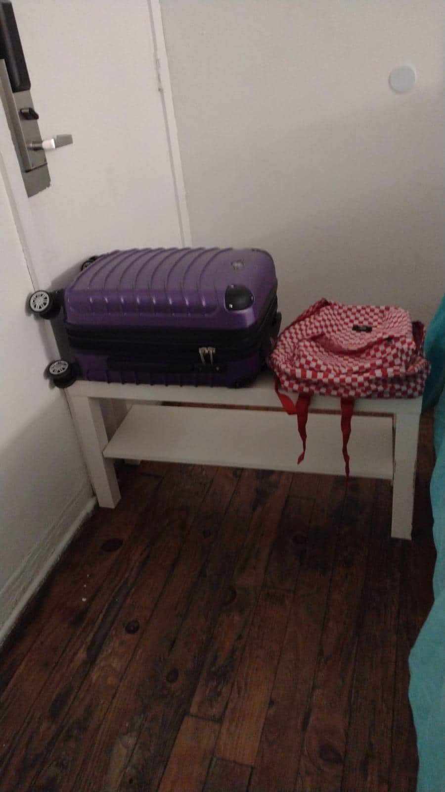 Arrancando la puerta