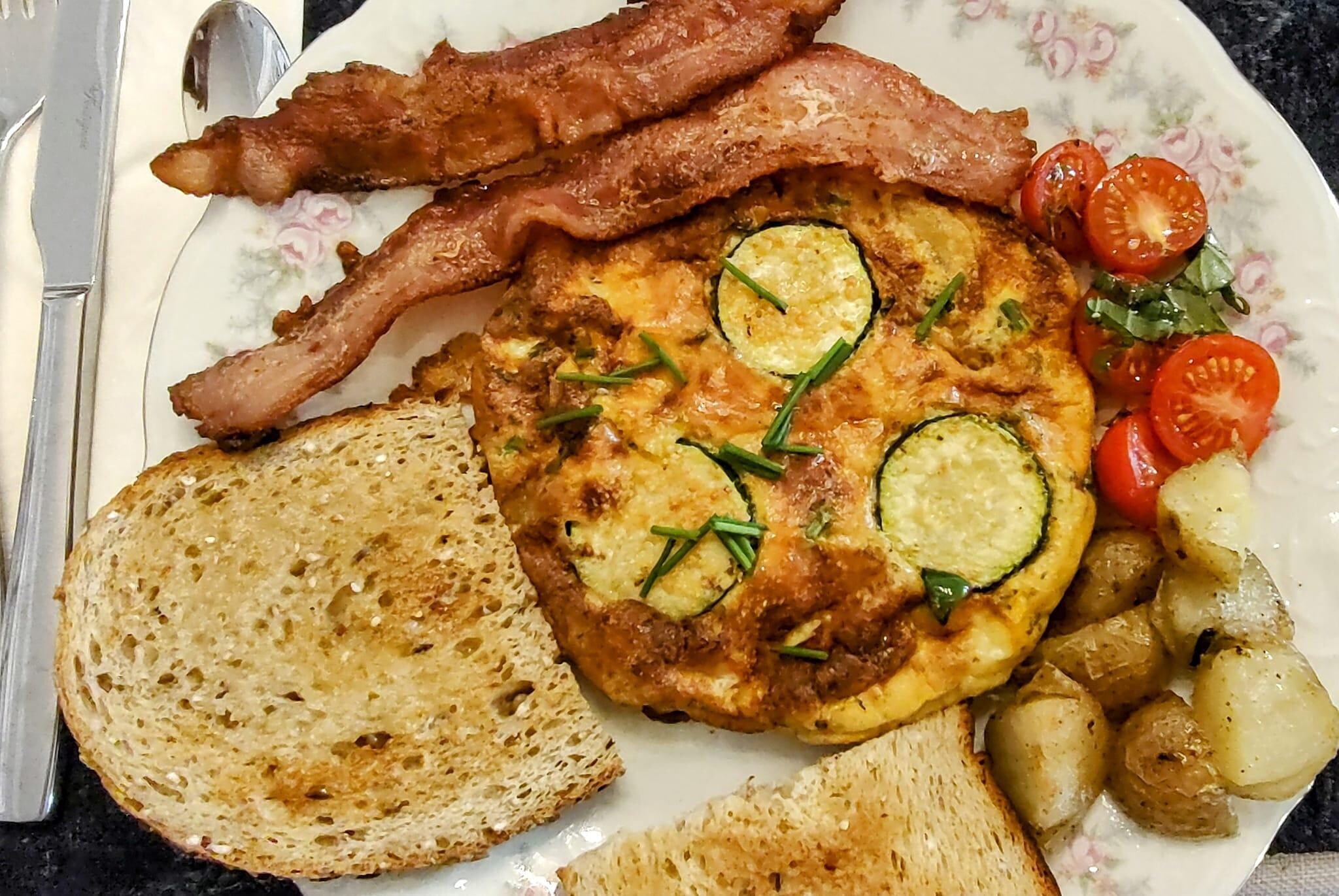 A scrumptious breakfast!