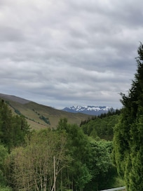 June 5th and still snow at the top of the Ben
