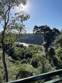Vista diurna da sacada