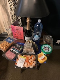 Treats bought for a pick-nick at Stenson Beach