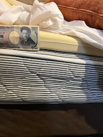 Rock hard bed despite foam pillow top mattress