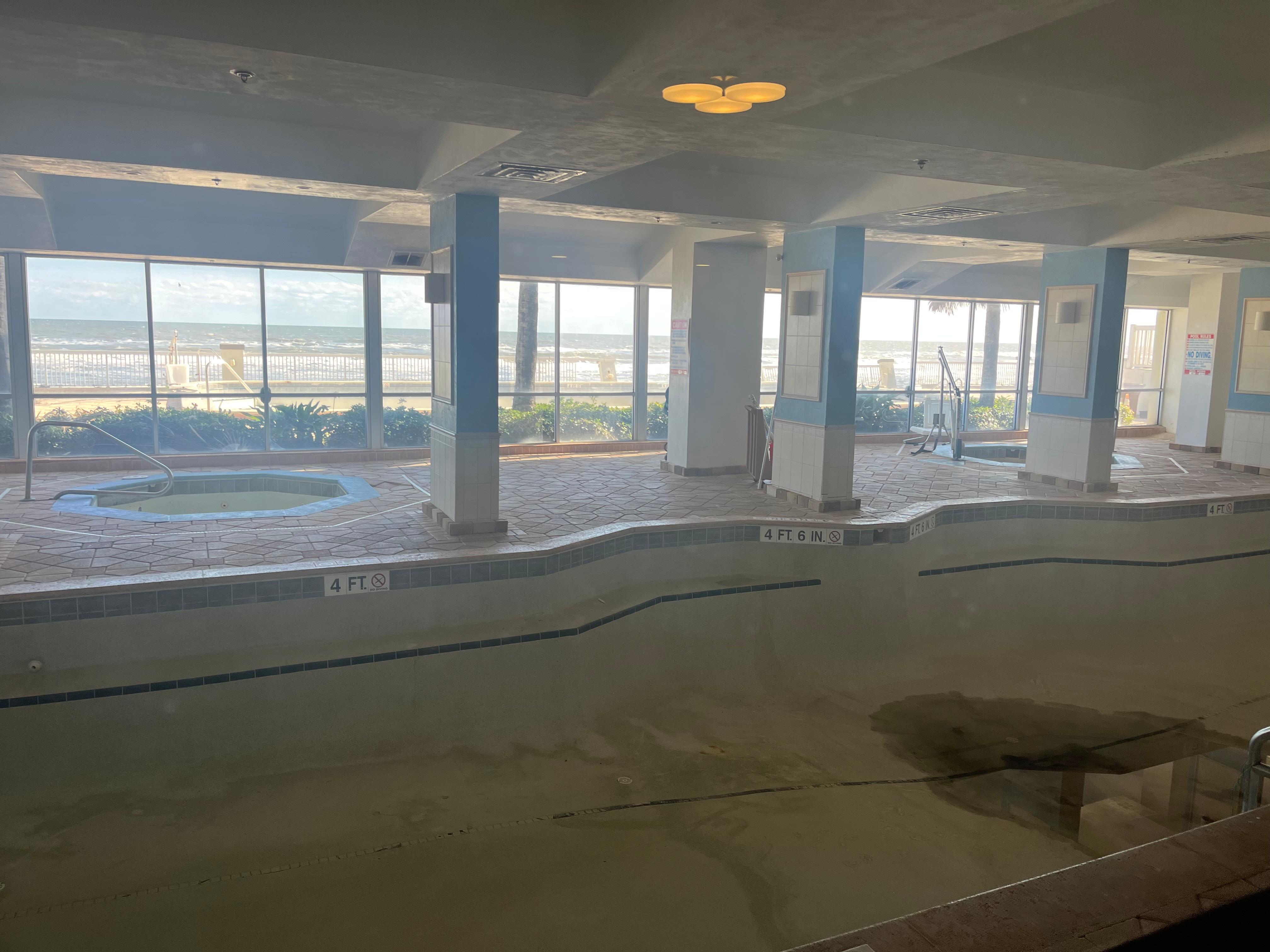 Indoor pool & spa closed 