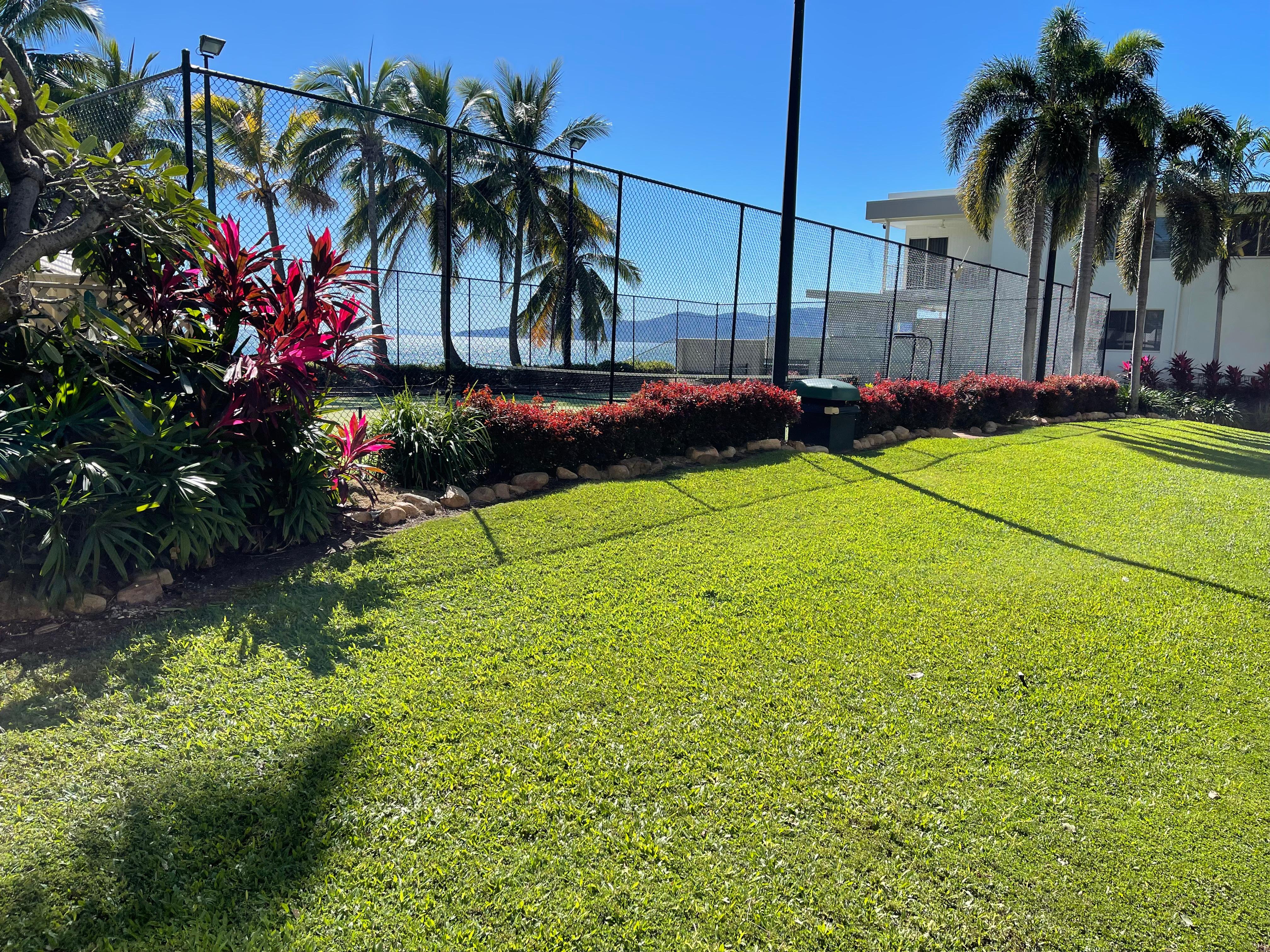 tennis court for guests