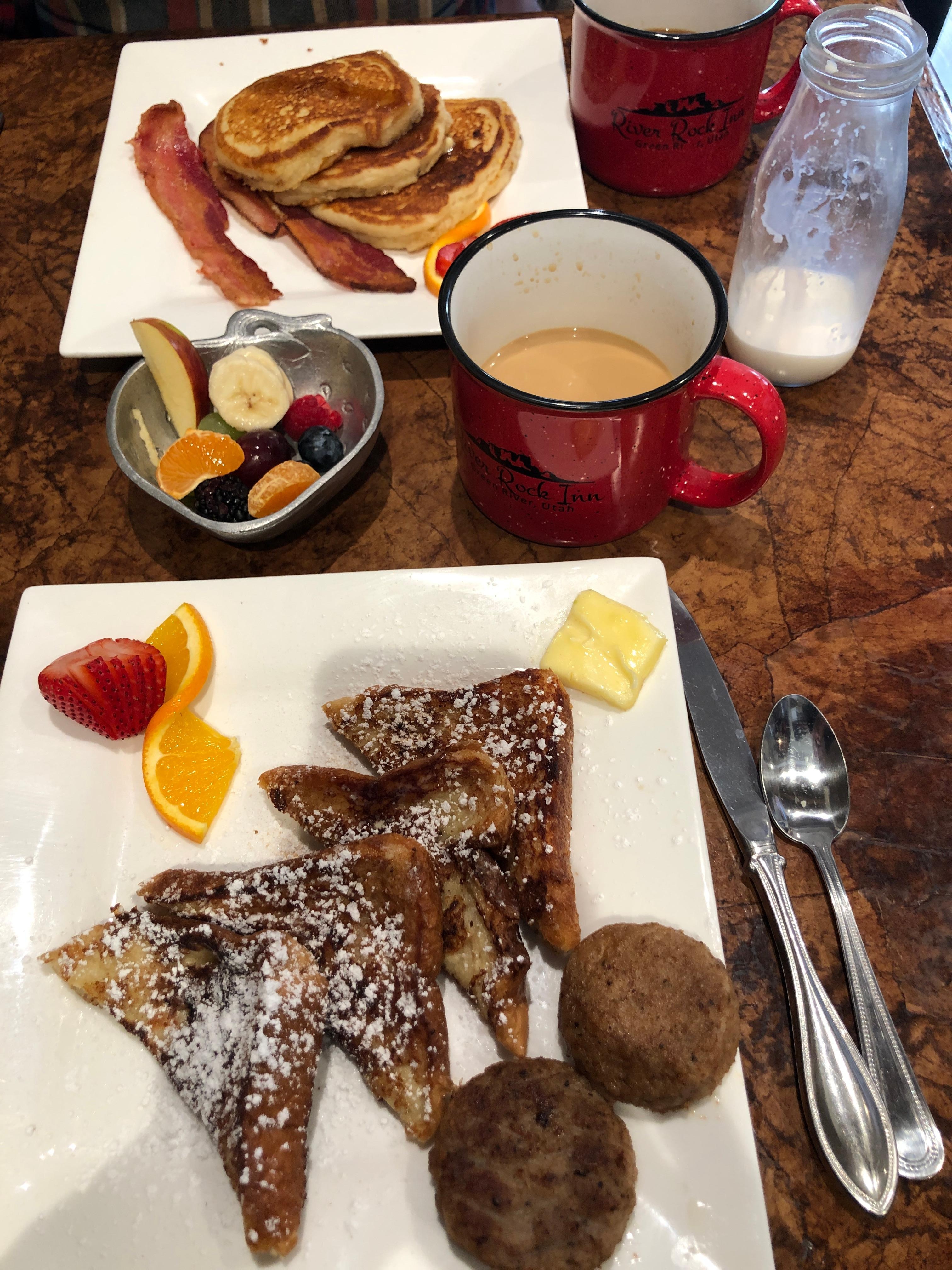 Fabulous breakfast cooked to order.