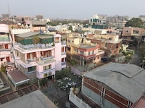 View from rooftop restaurant