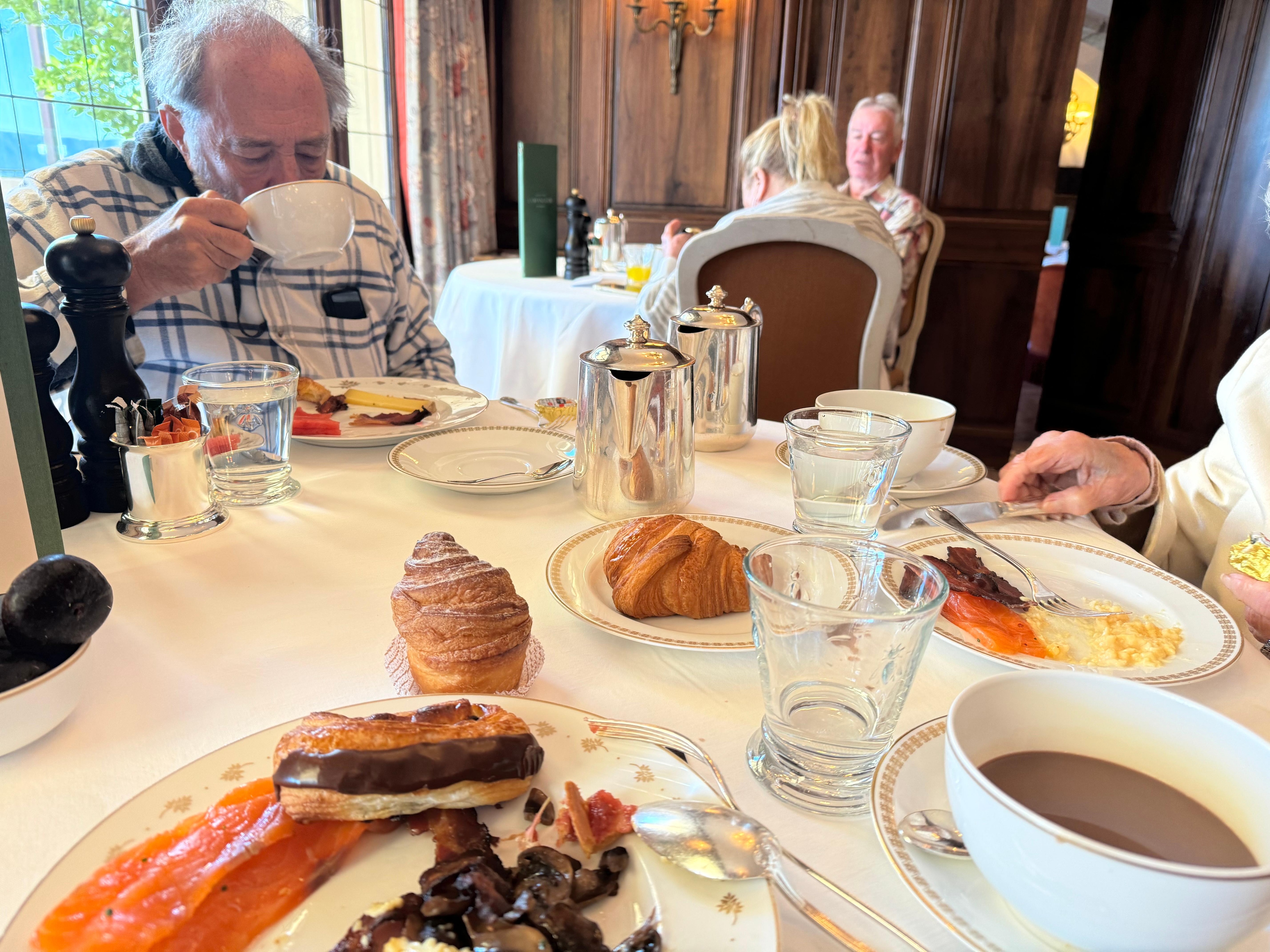 Amazing breakfast buffet. Chocolate chair was sinful!