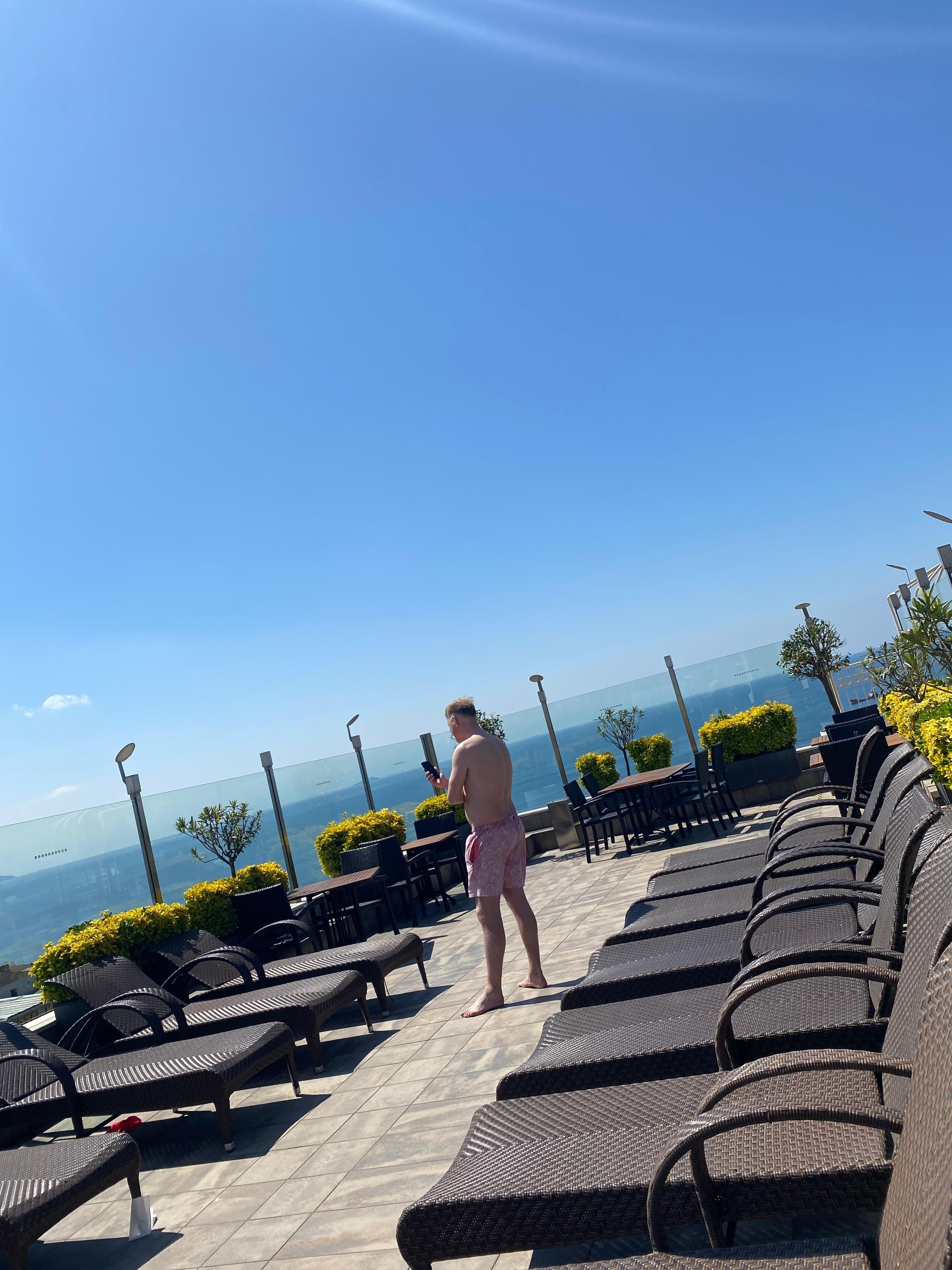 Beautiful rooftop