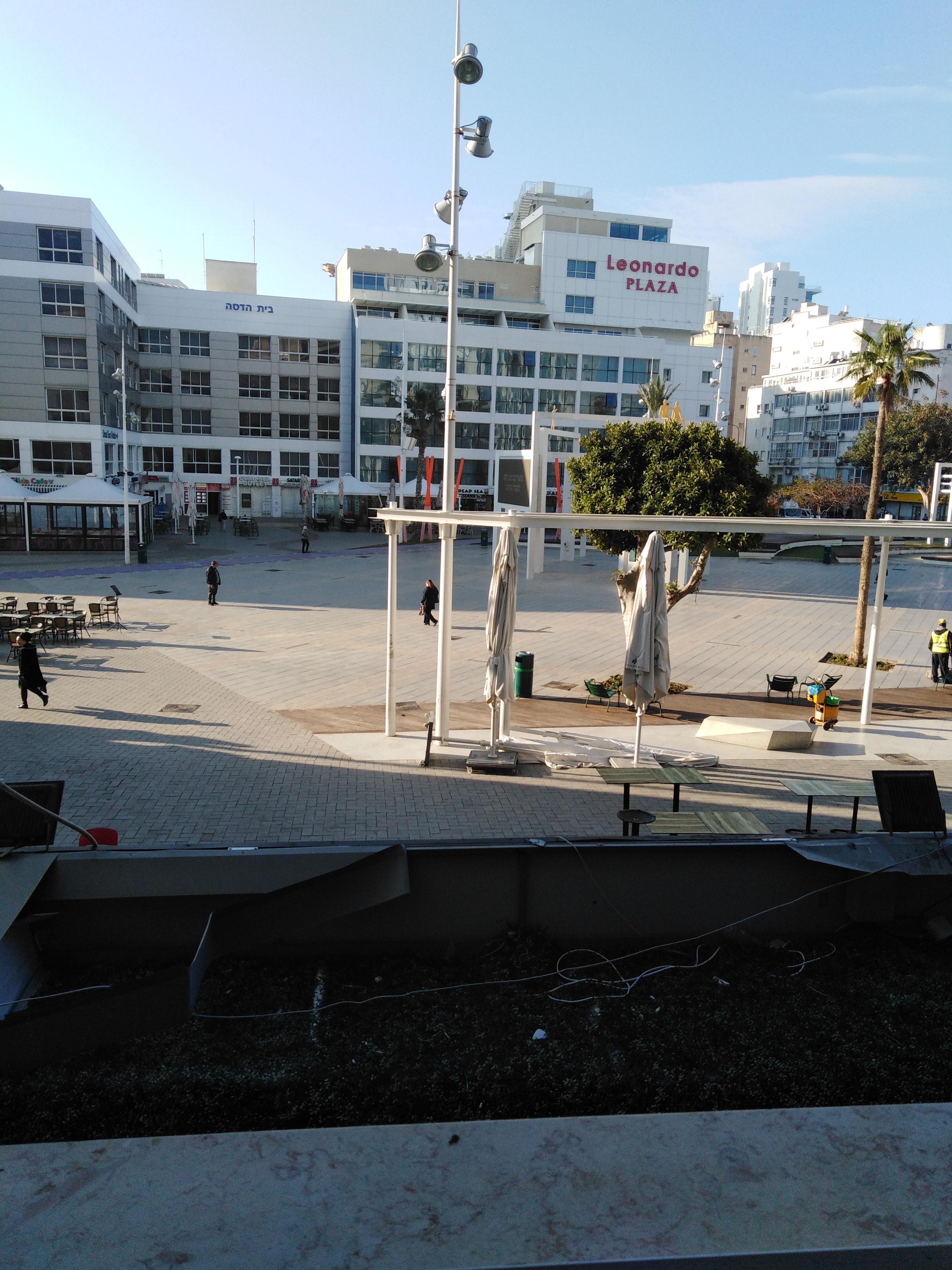 Vue sur place kikar