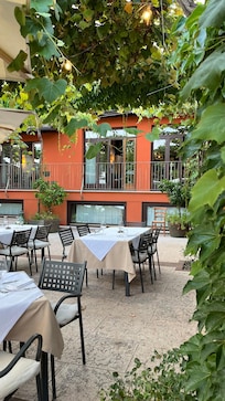 Restaurantens terasse