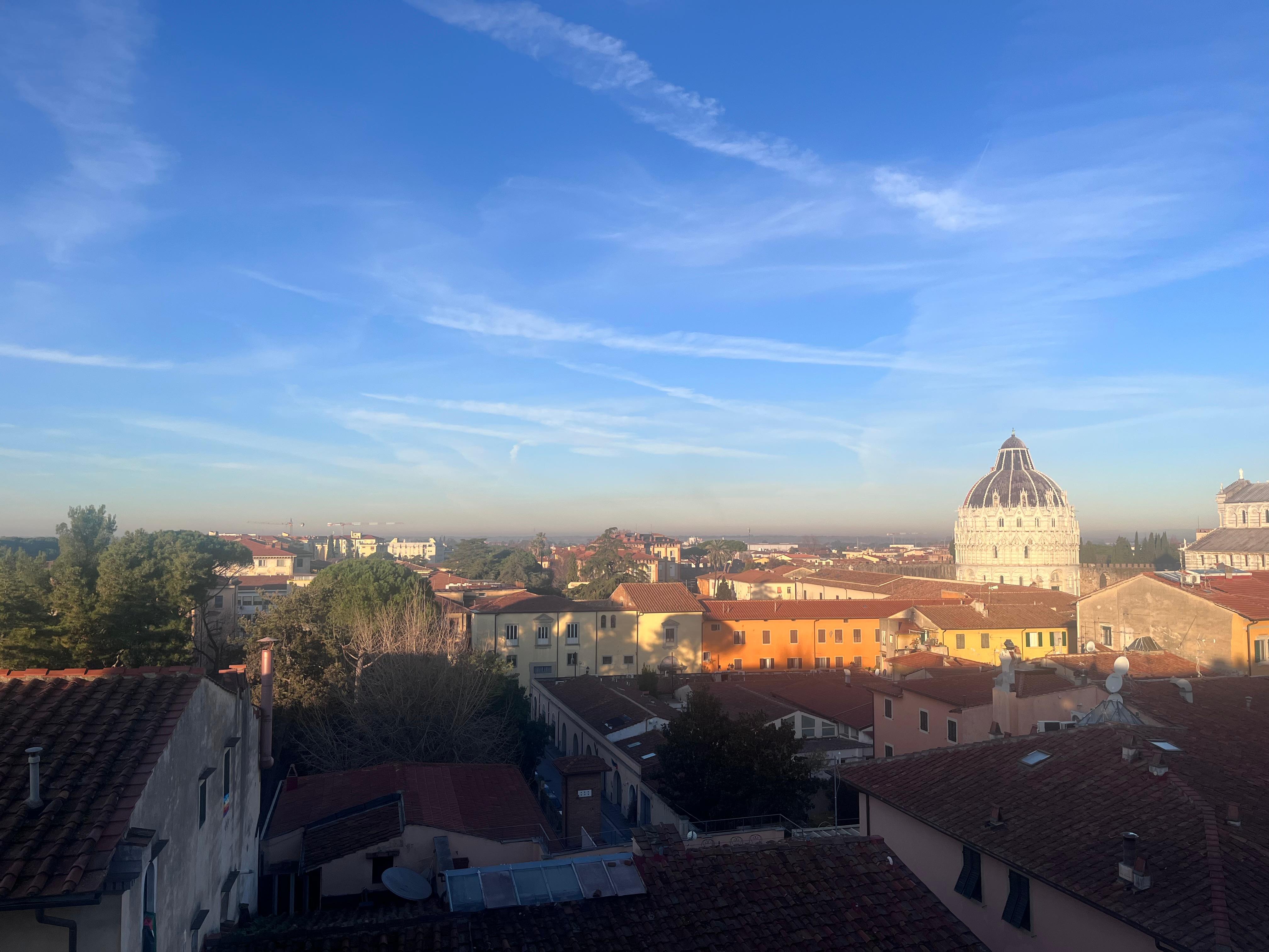 View from rooftop 