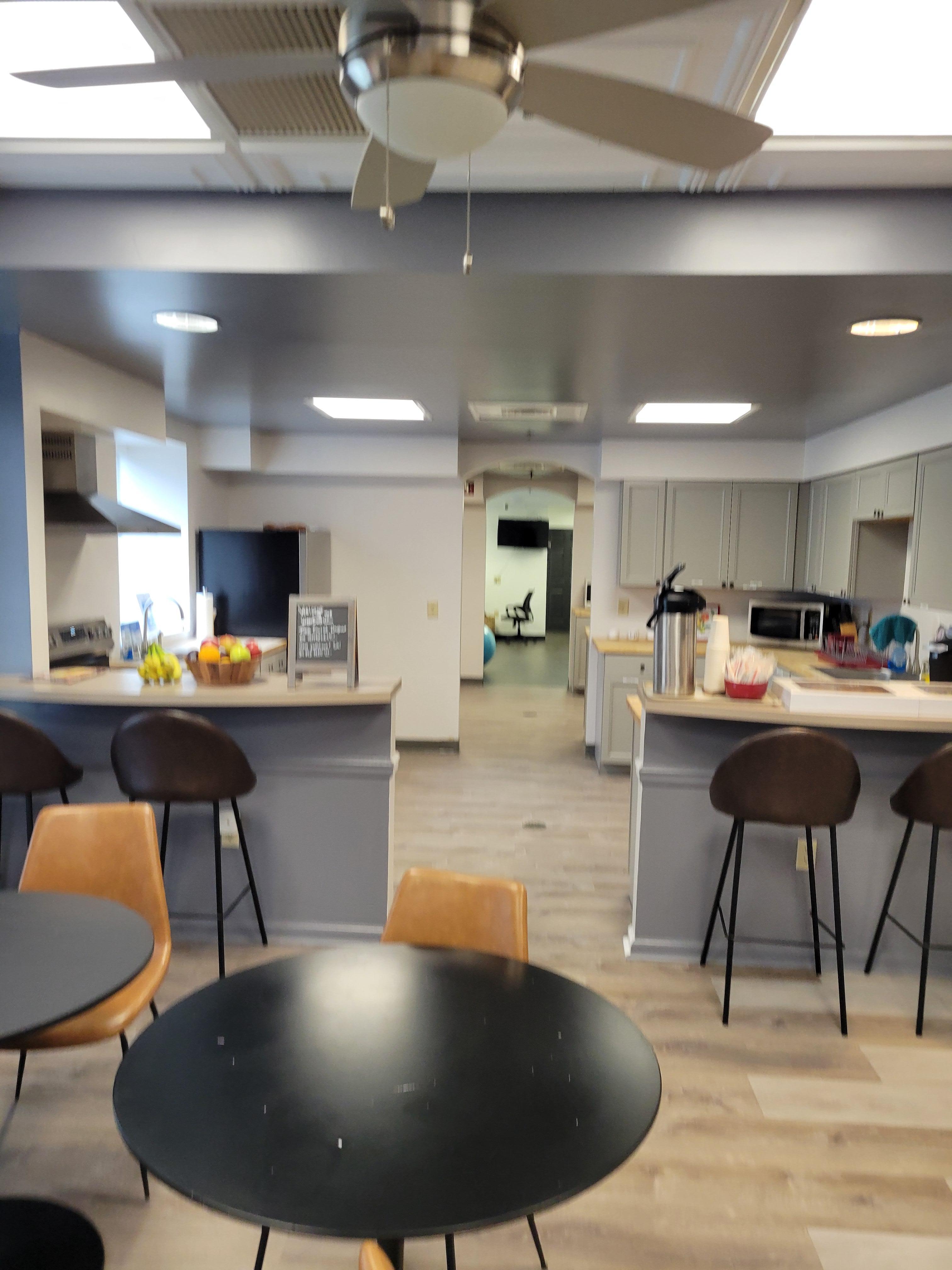 Shared Kitchen area on Lobby floor