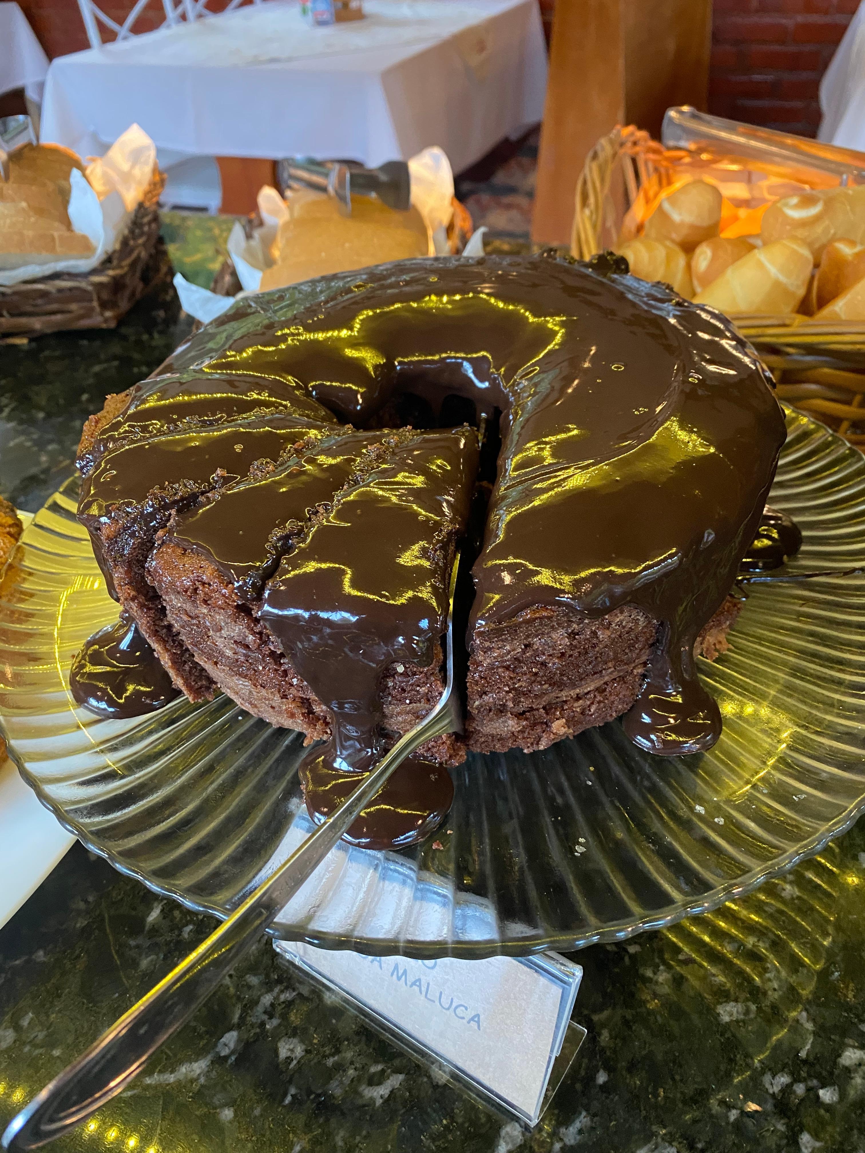 Café da manhã maravilhoso!