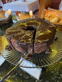 Café da manhã maravilhoso!