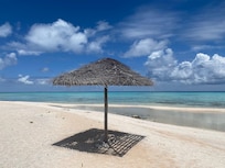 La plage de la pension