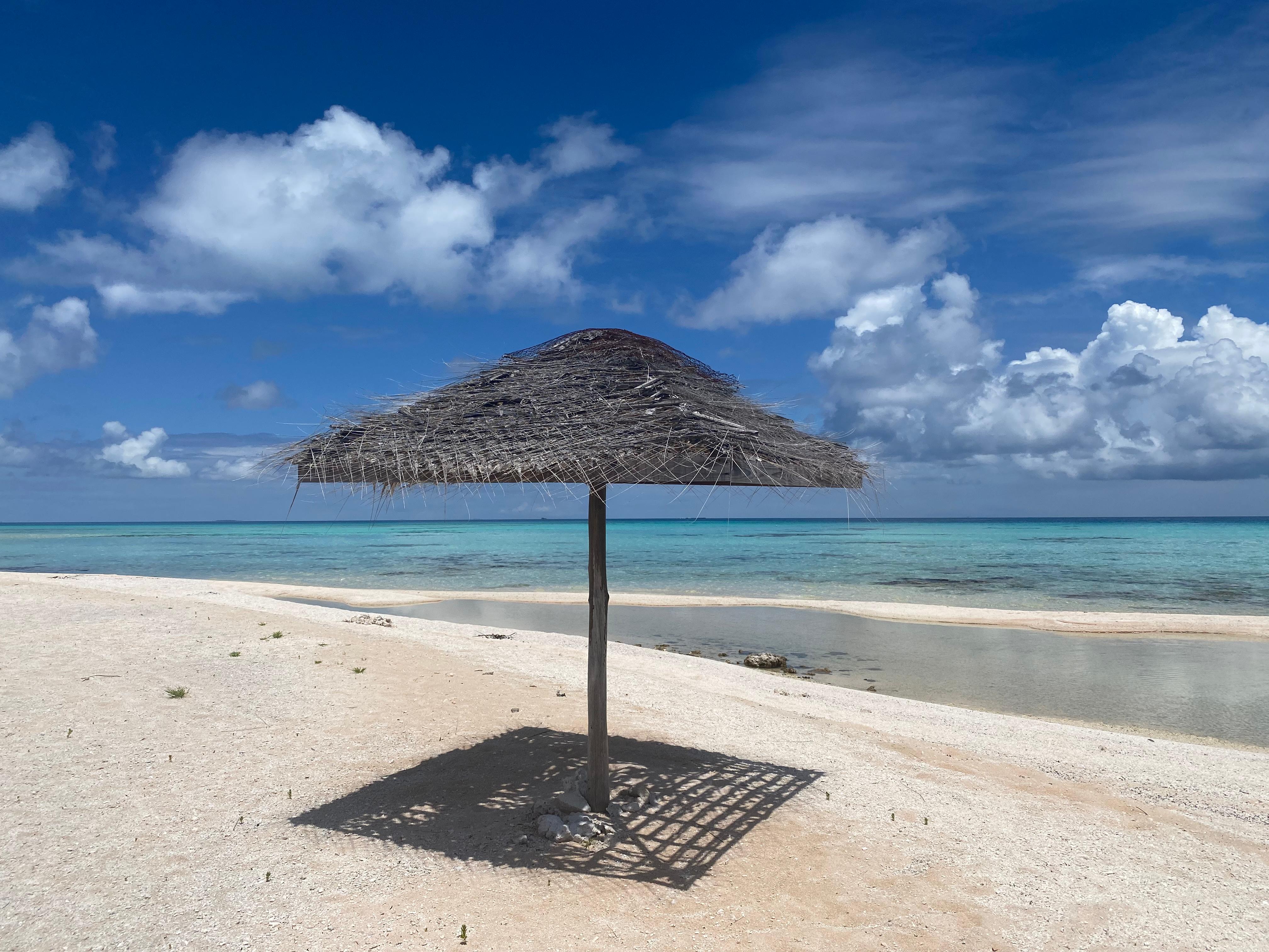 La plage de la pension