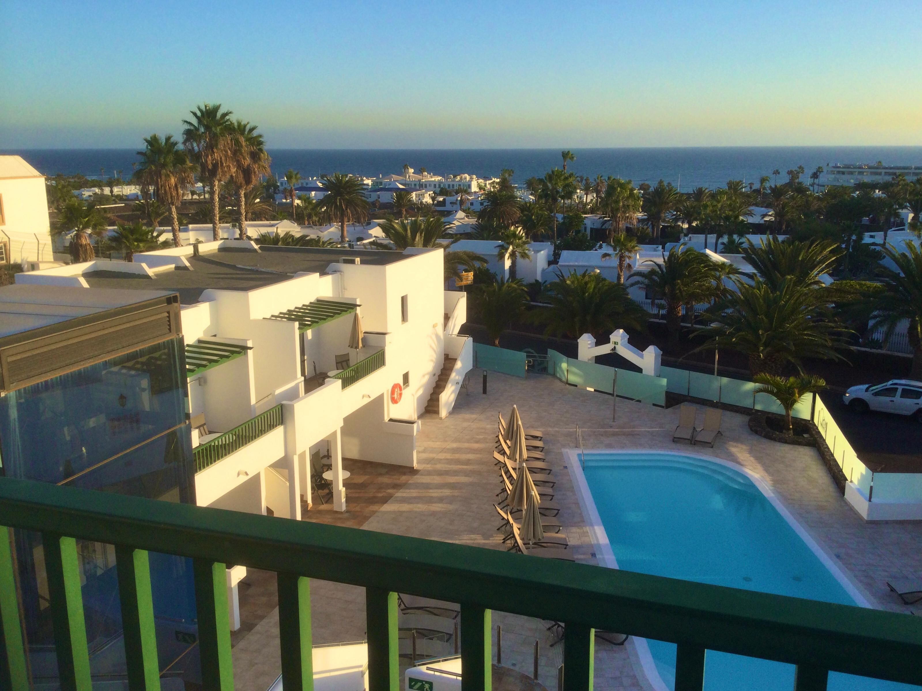 View from our balcony.