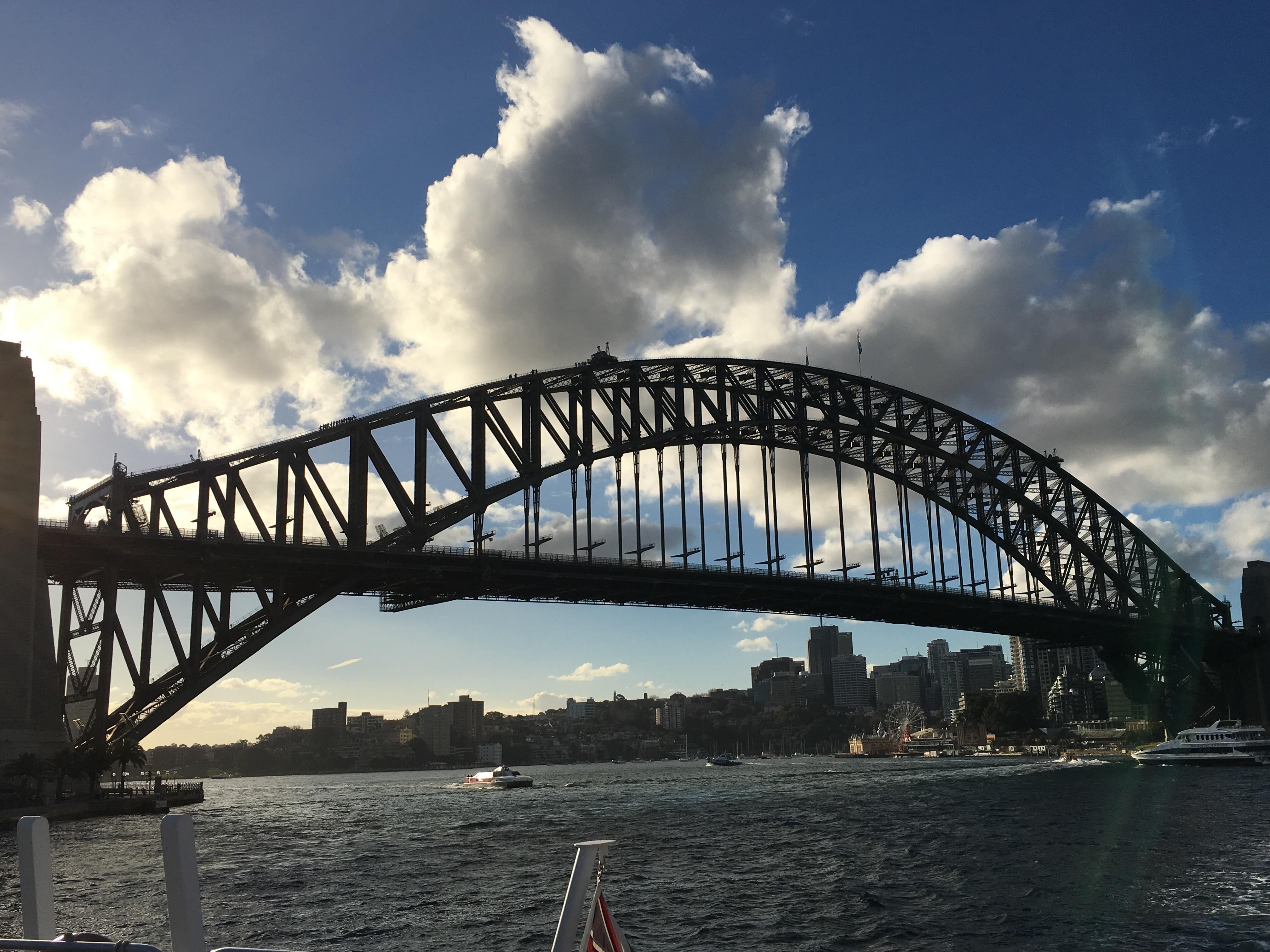 Sydney Harbor Bridge short walk from hotel