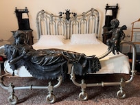 king size sculpture bed