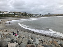 Criccieth beach