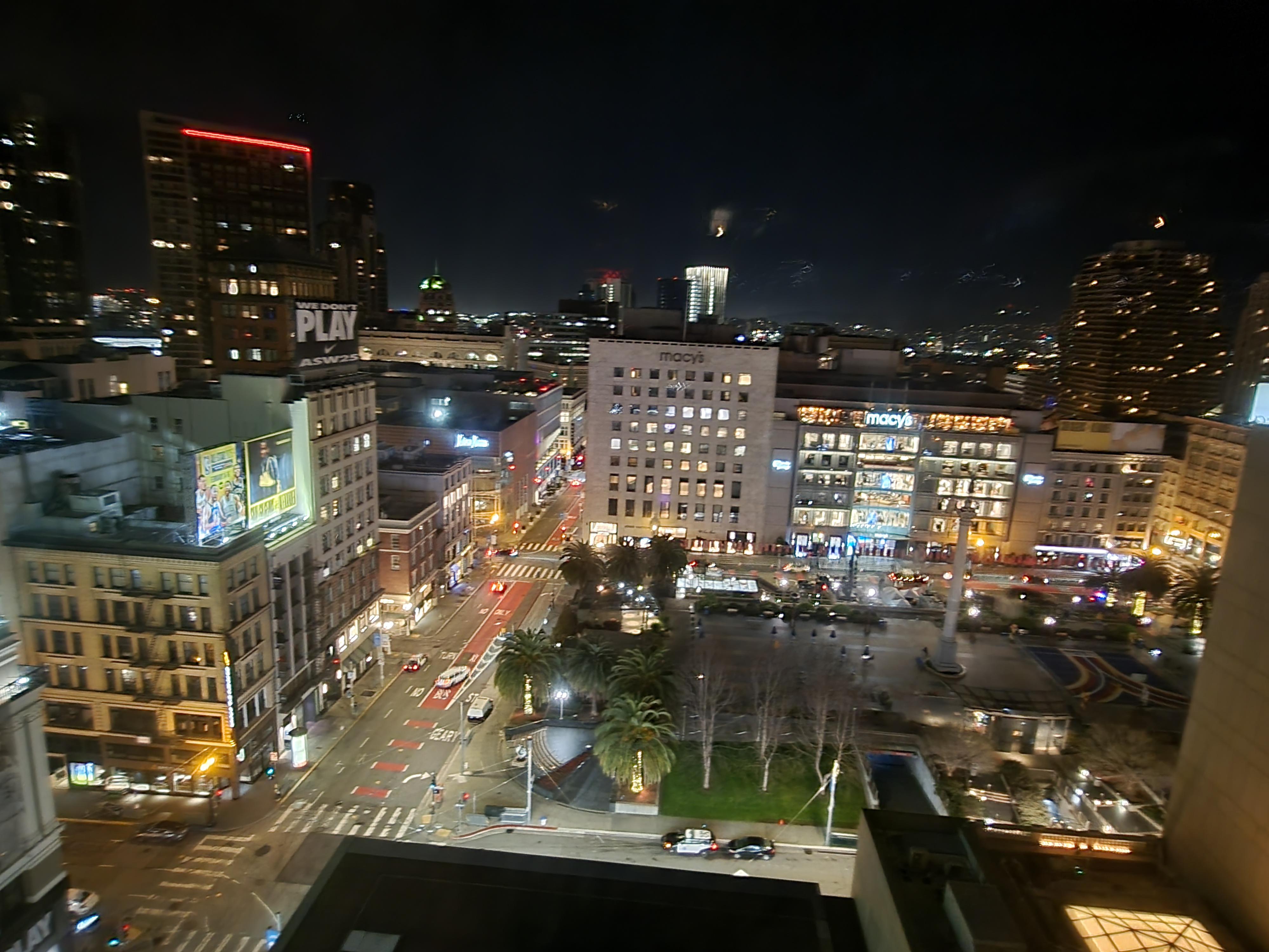 Union Square View Room on the 12th floor.