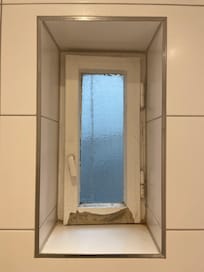 Bathroom window