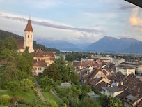 View from bedroom window