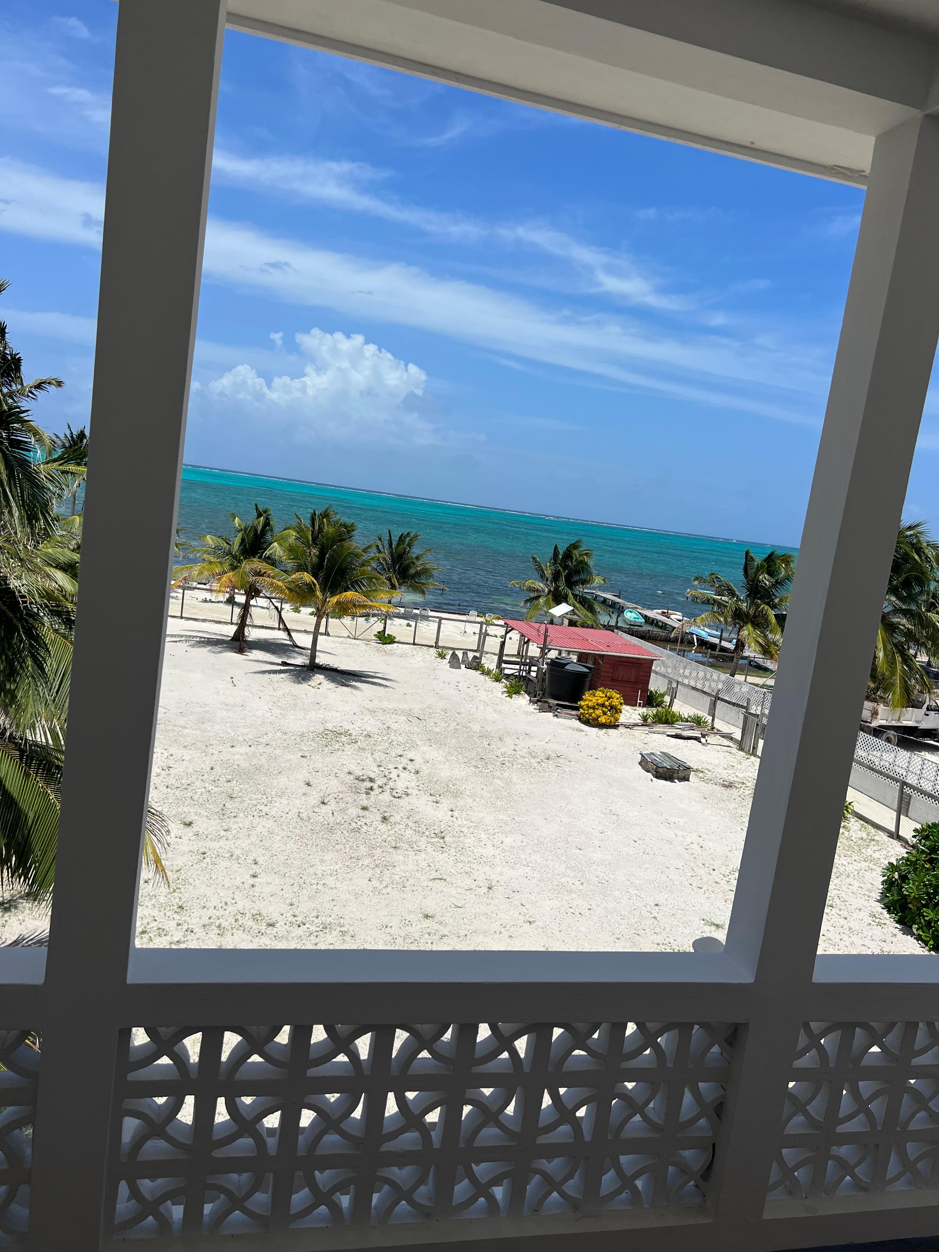 View from sunrise suite.